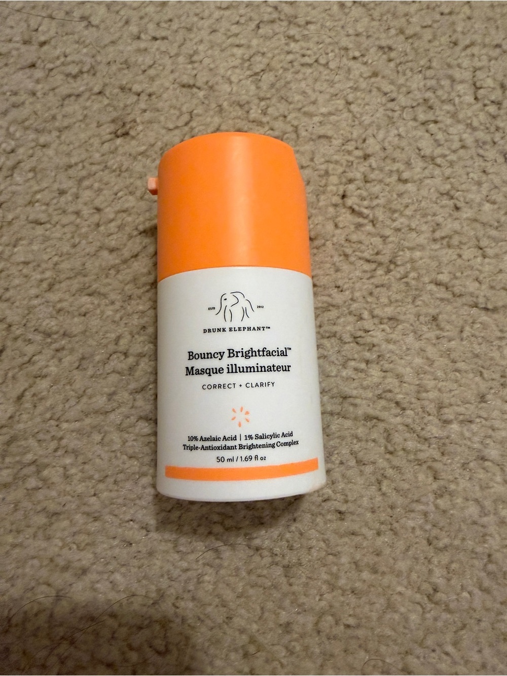 New! Drunk Elephant Bouncy Brightfacial Mask